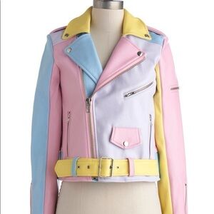 UNIF Pastel Moto jacket rare sold out size L